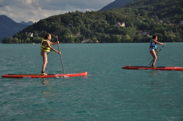 stand up paddle lac annecy UNCA